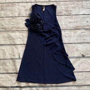 NIC&DOM Small blue Ruffle Dress